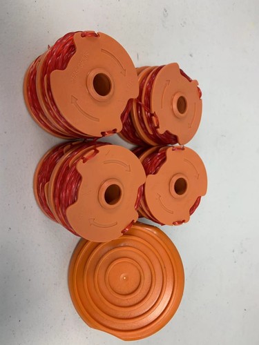 WA0007 WORX Dual Trimmer Line 2 x 16' for Electric Grass Trimmer 8 pack+1cap - Picture 2 of 2