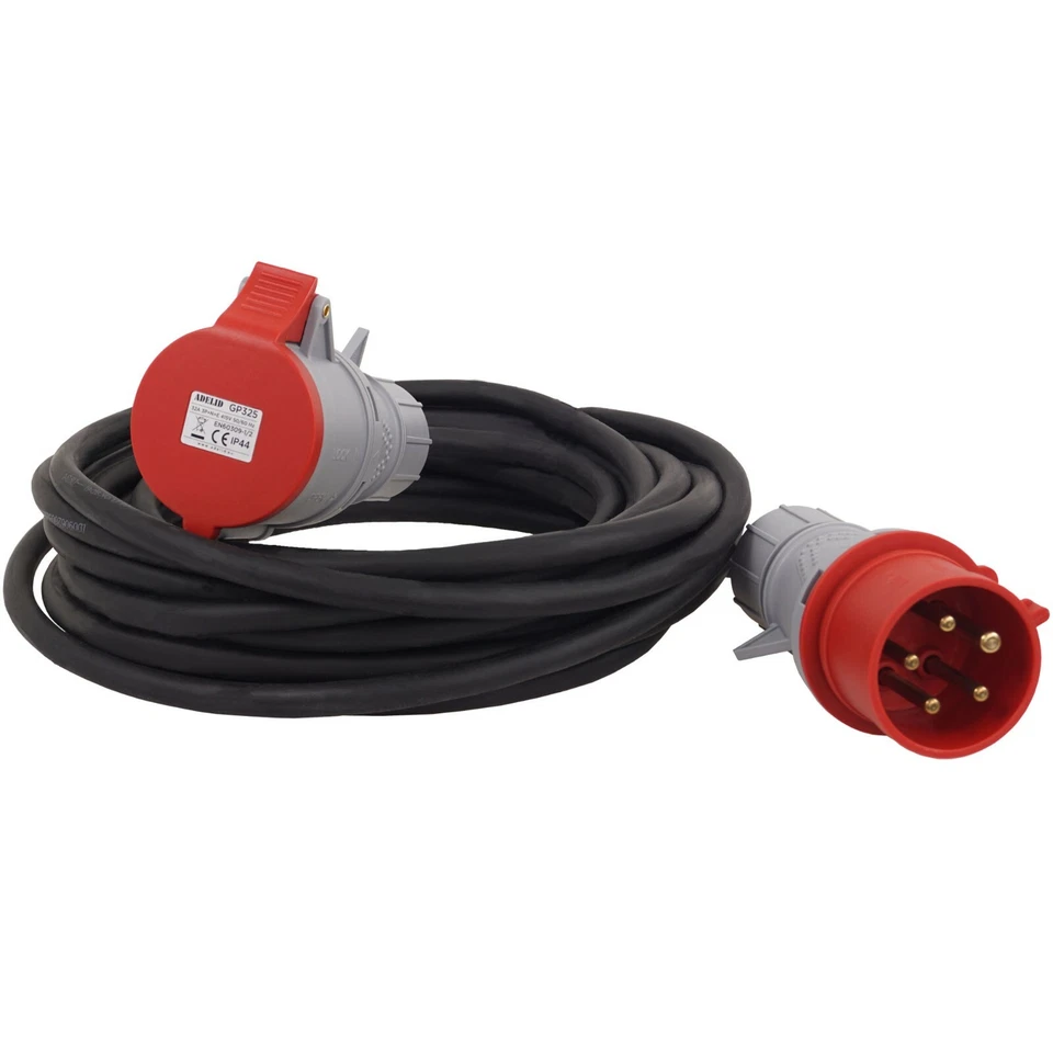 CEE Starkstromkabel 16A 5x1,5mm² Verlängerungskabel 2/5/10/15/20/25/30/40/50 - Bild 4 von 4