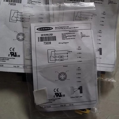 one New BANNER QS18VN6LDQ8 photoelectric sensor Fast Shipping