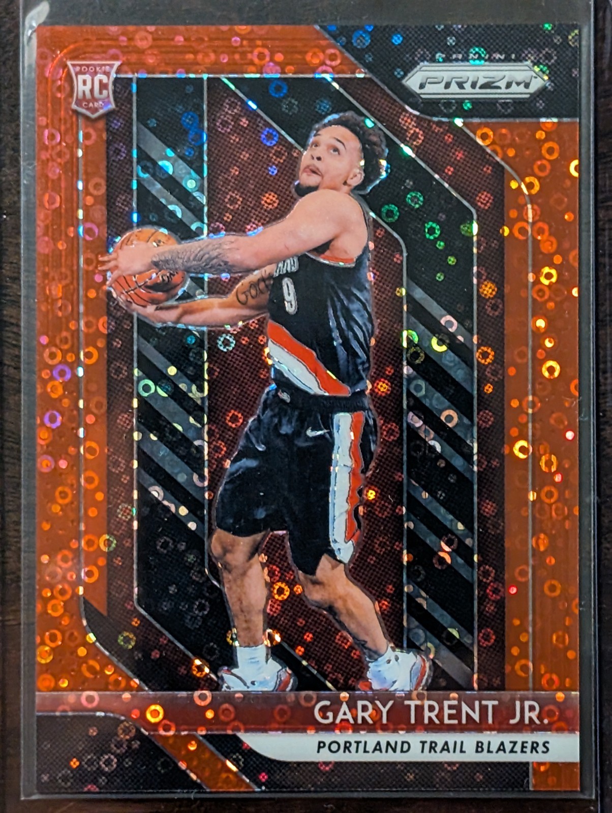 2018-19 Panini Prizm - Fast Break Red Prizm 101/125 - Gary Trent Jr. #71