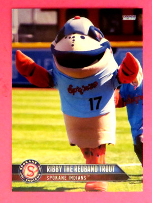 2025 Choice, Spokane Indians, Mascot - RIBBY THE REDBAND TROUT