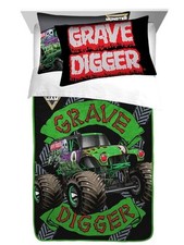 Monster Jam Kids 3pc Throw  Pillowcase Set-W53264758363, AB0CLMHNNDJ3