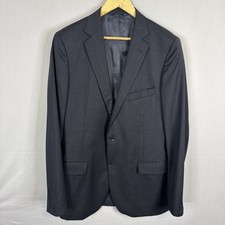 Brooks Brothers 1818 Fitzgerald Blazer 42XL Charcoal Wool USA Made