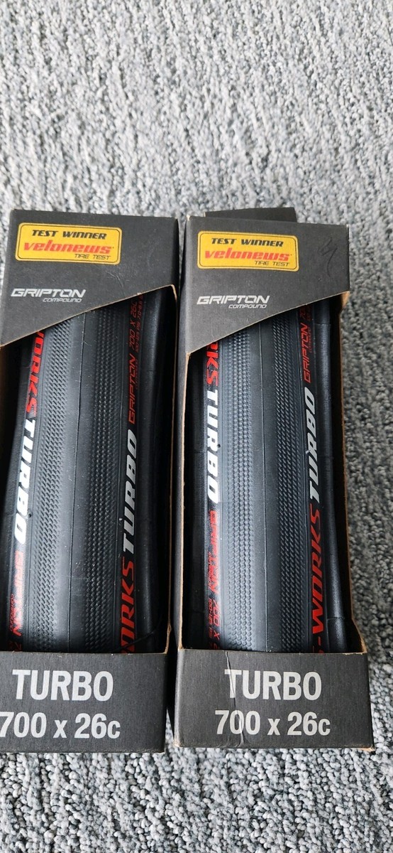 S-Works Turbo 700 x 26c チューブレスタイヤ Specialized S-Works Turbo Clincher Tire 700x26c - Black