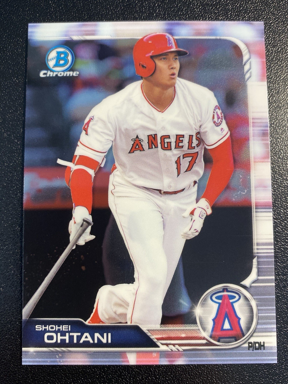 2019 Bowman Chrome #50 Shohei Ohtani BASEBALL Los Angeles Angels