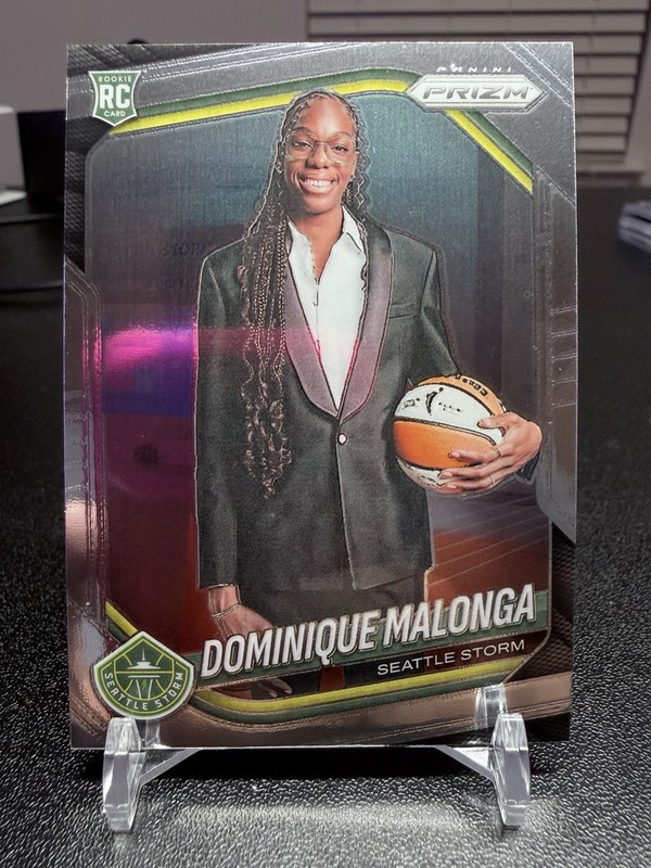 2025 Panini Prizm WNBA - Rookie Variation Dominique Malonga #144 (RC)