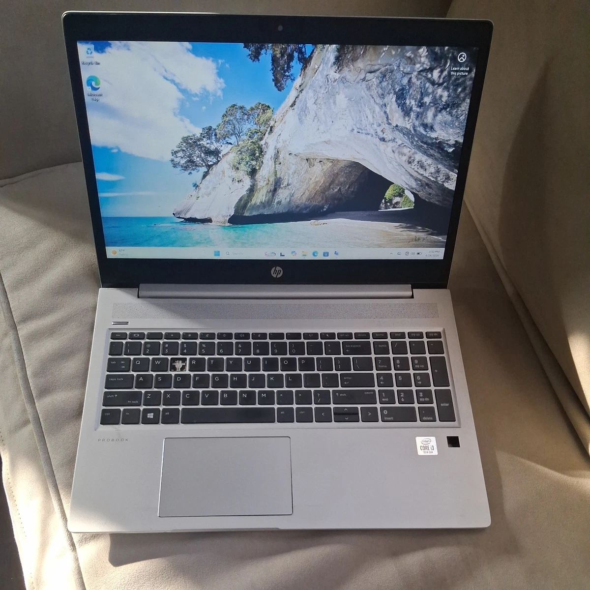 HP ProBook 8 GB RAM PC 500-749 GB Hard Drive Capacity Laptops