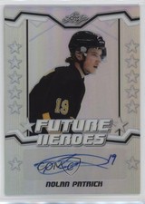 2017 Leaf Metal Sports Heroes Future Heroes Nolan Patrick #FH-NP1 Auto 0dp1