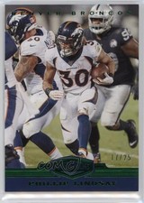 2019 Panini Plates & Patches Green /25 Phillip Lindsay #31 0q3