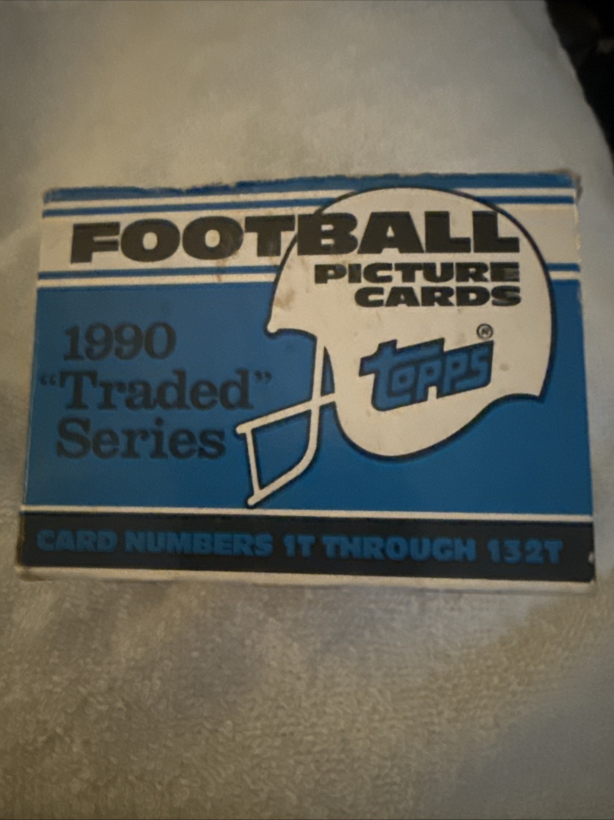 1990 Topps Traded Series Football Cards - 131 Cards - MISSING EMMITT SMITH #27T