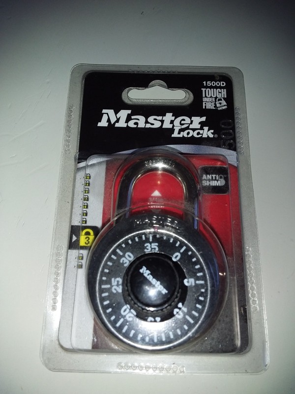 Master Lock New