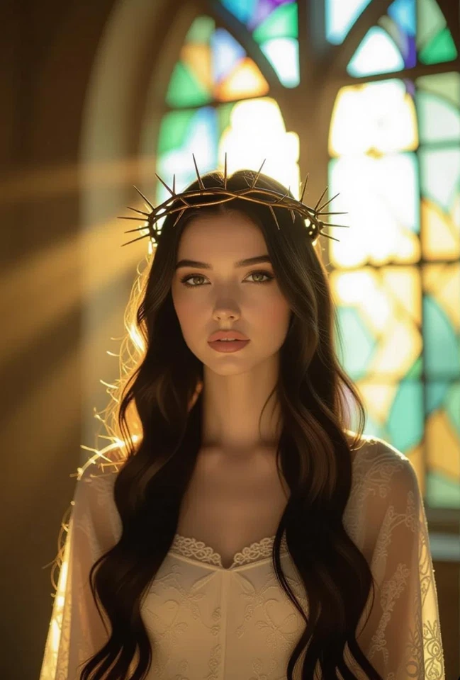 Réplica escultural moderna corona de espinas 1:1 usable cosplay utilería inspirada en Jesús Foto 4 de 4