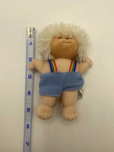 Cabbage Patch Kids Koosa Playmate Mini Vintage 1984 Coleco Overalls