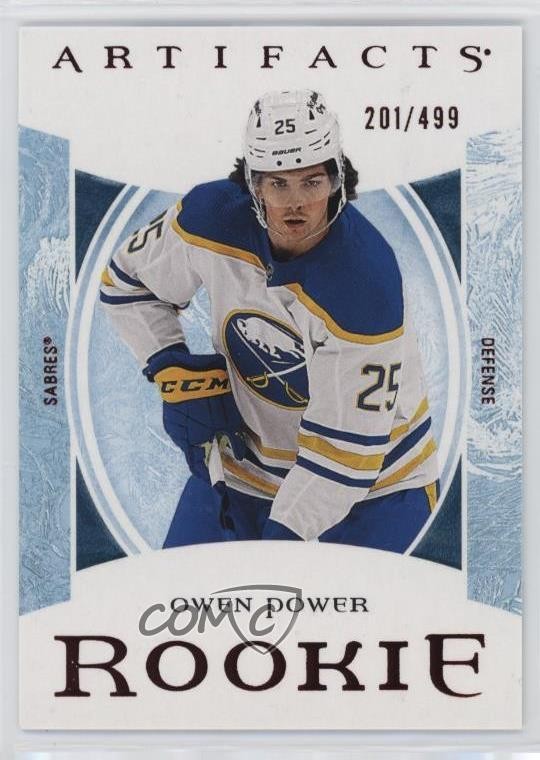2022-23 Upper Deck Artifacts Rookies Ruby 201/499 Owen Power #171 Rookie RC 8mm