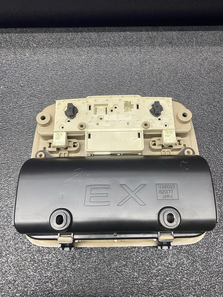 🔥99-03 Acura CL TL MDX ACCORD Overhead Console Dome Map Light COLOR: TAN - Image 2 of 3