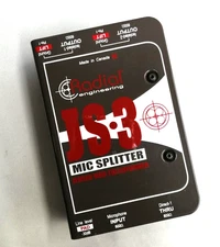 RADIAL Microphone Splitter JS3 Free Shipping From Japan