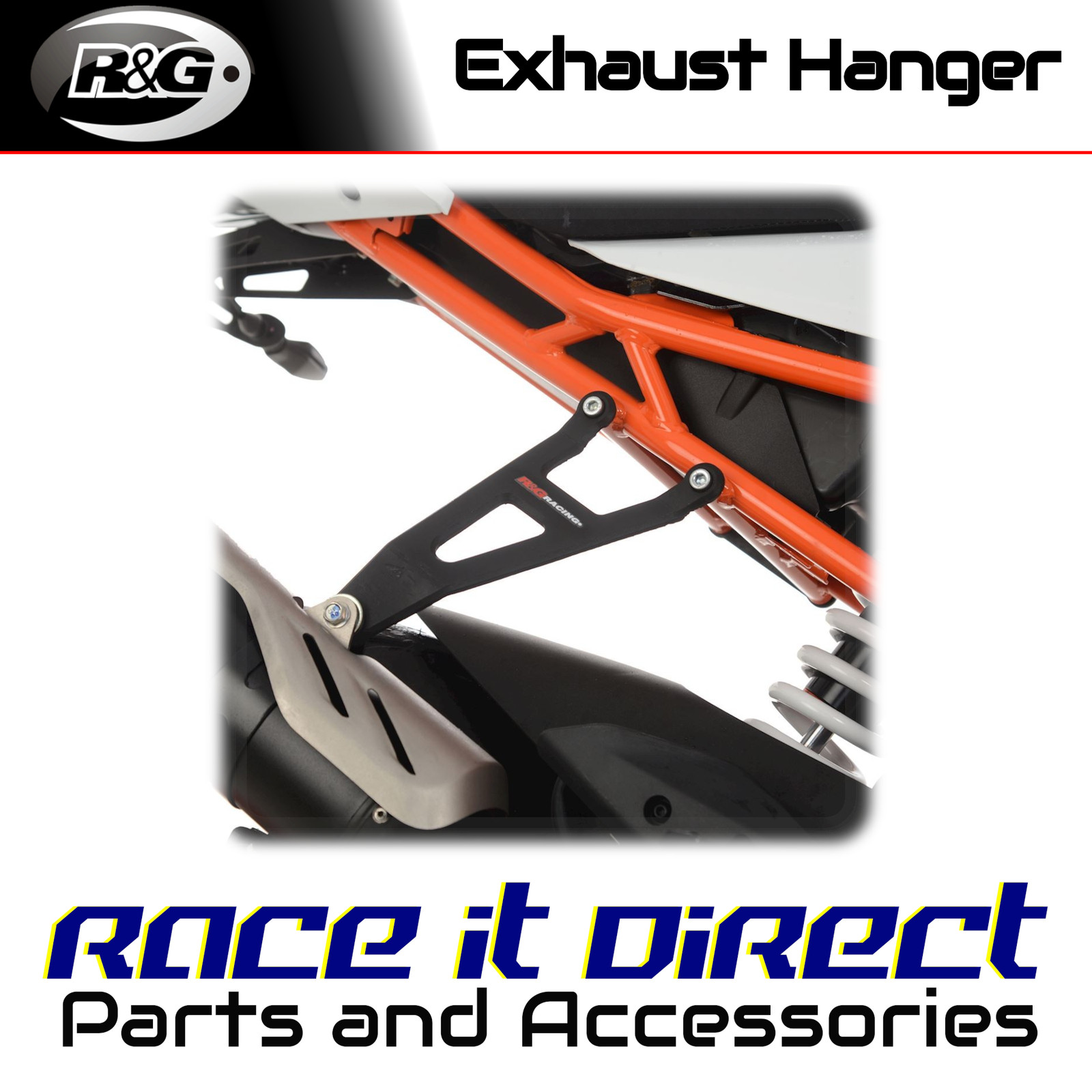 Exhaust Hangers for KTM RC 390 2022-2026 R&G