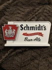 VINTAGE Schmidt's Beer & Ale of Philadelphia Beer Plastic Sign