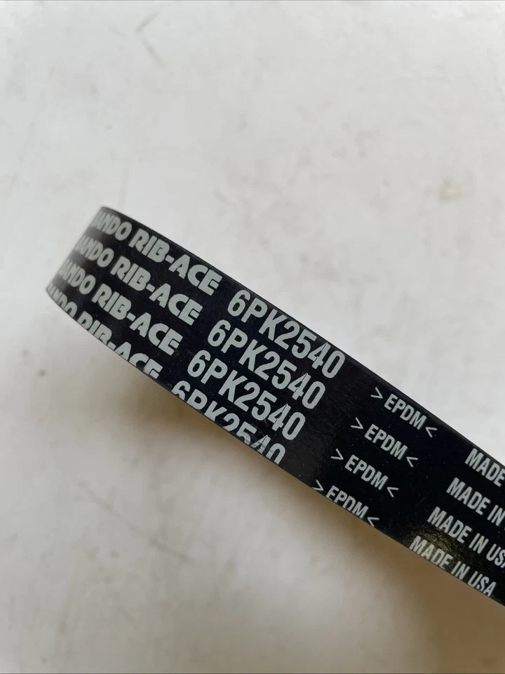 Cinturón serpentino BANDO 6PK2540 costilla ace ingeniería de precisión cinturón acanalado en V Foto 4 de 4