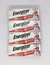 Energizer MAX AAA Batteries 24 Pack x4 96 count Triple A Alkaline Batteries