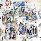 20Pcs People PET Stickers Boys Girls Kids Journaling Planner Scrapbooking Crafts