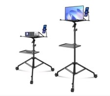 Projector Stand with Wheels, Laptop Stand Tripod Adjustable Height from...