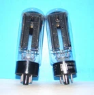 5U4GB RCA tall 1960 radio audio amplifier vintage vacuum tubes 2 valves tested