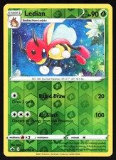 Ledian 005/198 Pokemon SWSH06: Chilling Reign Reverse Holo Uncommon LP