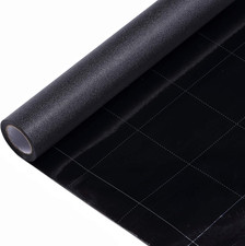 Static Cling Total Blackout Window Film Privacy Room Darkening Window Tint Black