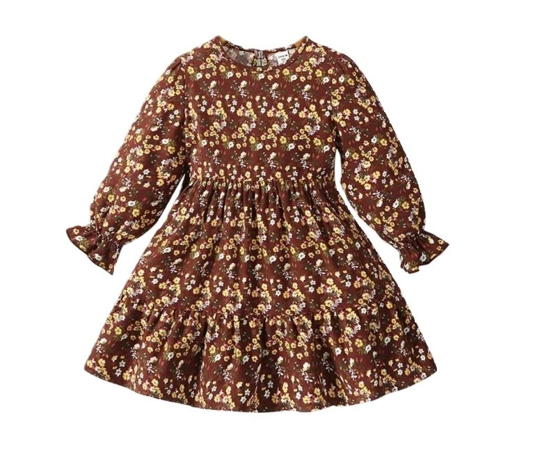 Brown Corduroy Dresses for Girls for sale | eBay