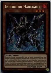 Infernoid Harmadik BLTR-EN060 Secret Rare 1st Edition