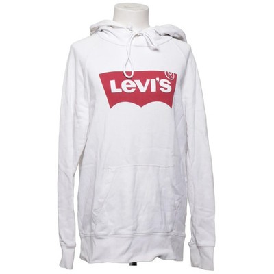 Levi Strauss & Co, Kapuzenpullover, Größe: S, Weiß/Rot, Baumwolle #HUX