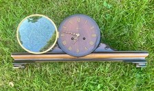 Kaminuhr Tischuhr Heimele FHS Westminster. 1/2  schlag Mechanisch mit Spielwelle