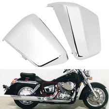 Chrome Battery Side Cover Panel Fairing For Honda Shadow Aero 750 VT750C 04-13