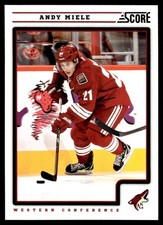 2012-13 Score Andy Miele Phoenix Coyotes #369