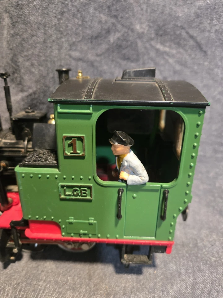 Lehmann Gross Bahn LGB Green Steam Locomotive #1 2774 Locomotivfabrik G gauge. - Image 2 of 4
