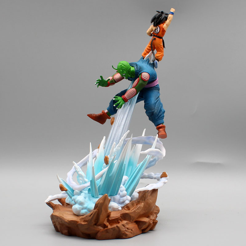 ESTATUA Figuras SON GOKU VS PICCOLO brillante dibujos animados Dragon Ball DBZ