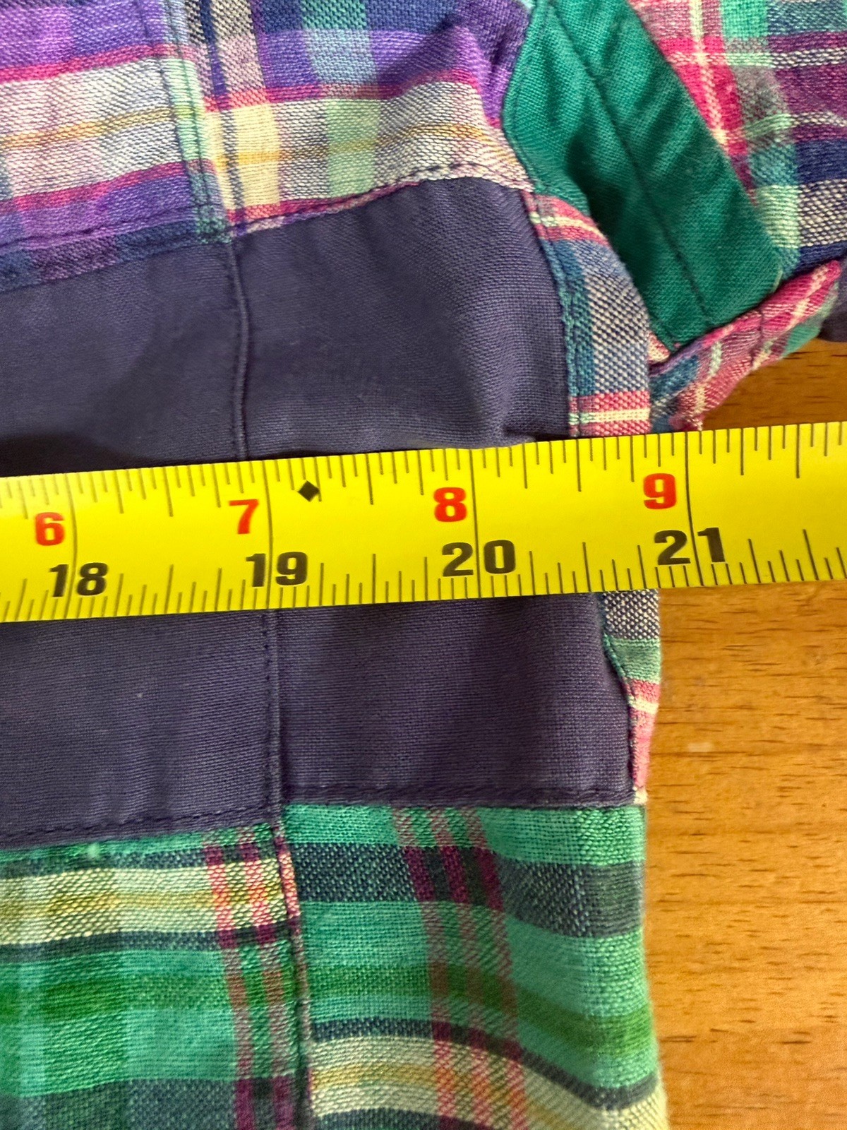 Chaps Ralph Lauren Patchwork Plaid Button Down Sh… - image 6