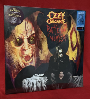 Ozzy Osbourne - Patient Number 9 (Blue Smoke Vinyl) Sealed Excl. & Rare + Comic