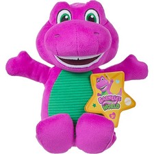 Mattel Fisher-Price - Barney's World Plush - BARNEY 8 inch - New