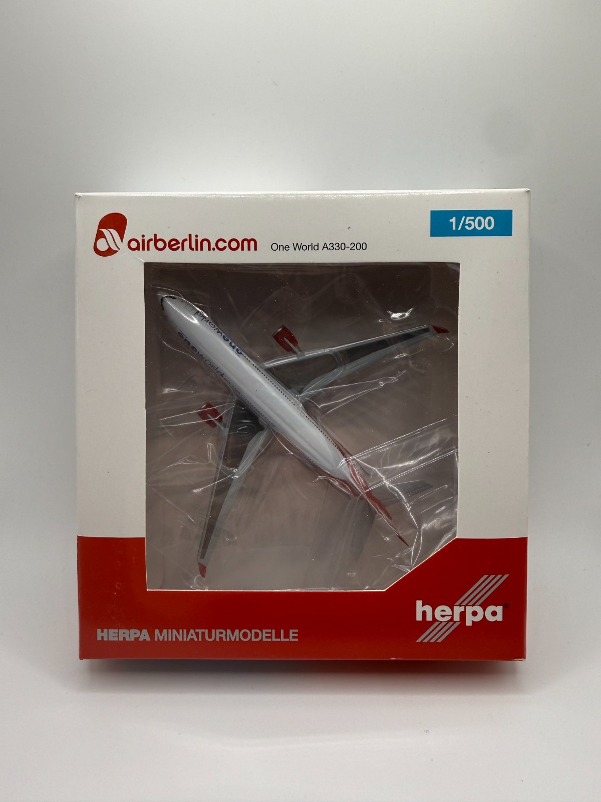 Herpa Wings 1:500 Air Berlin A330-200 One World