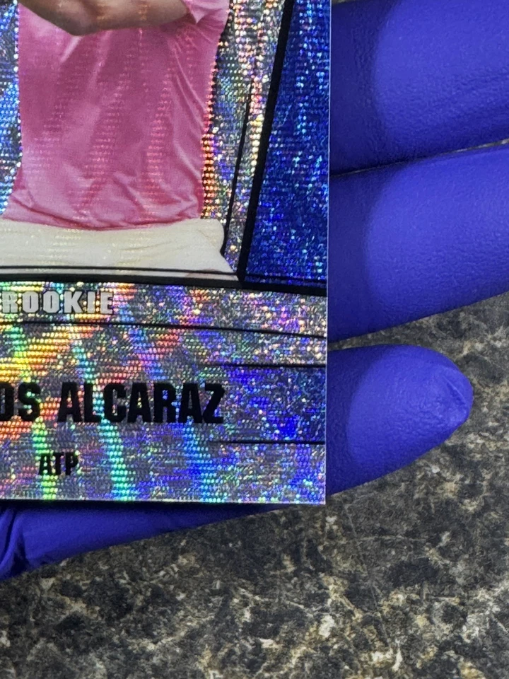 Carlos Alcaraz 2023 Leaf Metal Rookie Blue /20 RC Spain- US Open Winner - Image 4 of 4