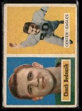 1957 Topps #49 Chuck Bednarik