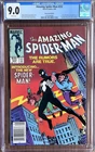 The Amazing Spider-Man # 252 CGC 9.0 Newsstand!  Spiderman Key! Classic!