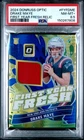2024 PANINI DONRUSS OPTIC FIRST YEAR FRESH RELIC DRAKE MAYE ROOKIE RC PSA 8.5