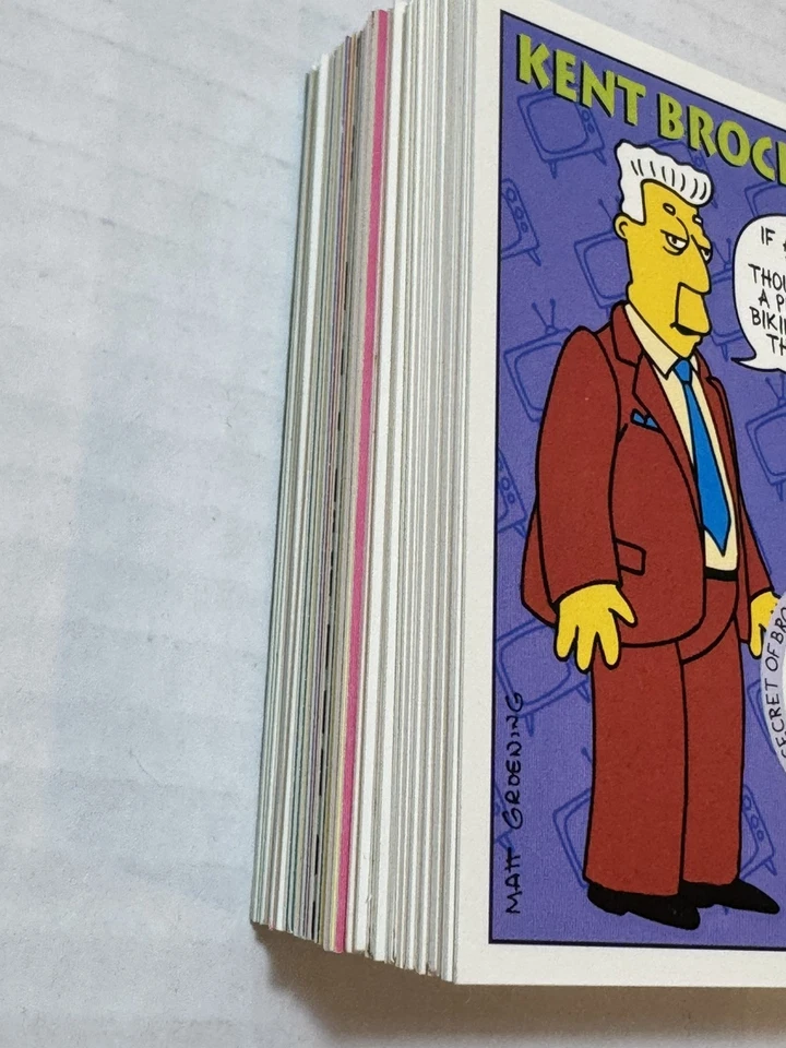 Skybox Los Simpson 1993 serie 1 juego completo de cartas coleccionables S1-40 R1-10 casi nuevo Foto 3 de 4