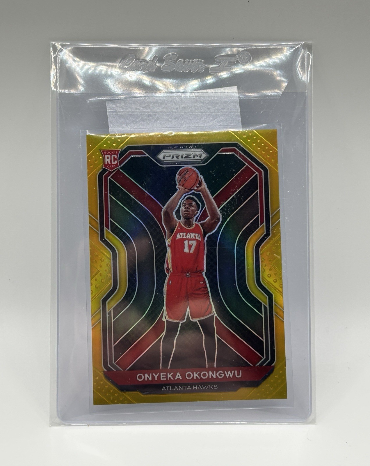Onyeka Okongwu 2020-21 Panini Prizm #260 True Gold Prizm Rookie Card /10