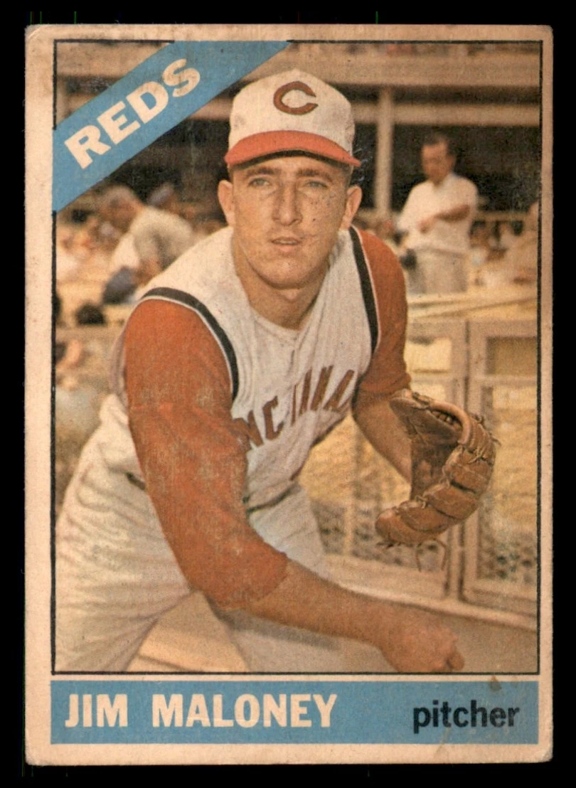 1966 Topps Venezuelan Jim Maloney #140 Venezuela