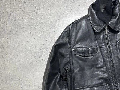 90's HACKEL&CO ドイツ警察 レザーポリスマンジャケット ライナー付 Hackel & CO/Munster/W 90's Leather German Army Police Jacket Size