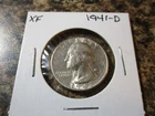 1941-D WASHINGTON SILVER QUARTER XF       26